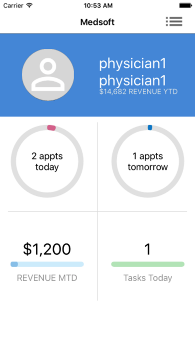 Screenshot #1 pour Medsoft Mobile