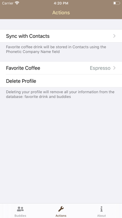 CoffeeBuddies screenshot 3