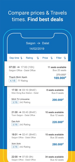 VeXeRe: đặt vé xe khách online(圖3)-速報App