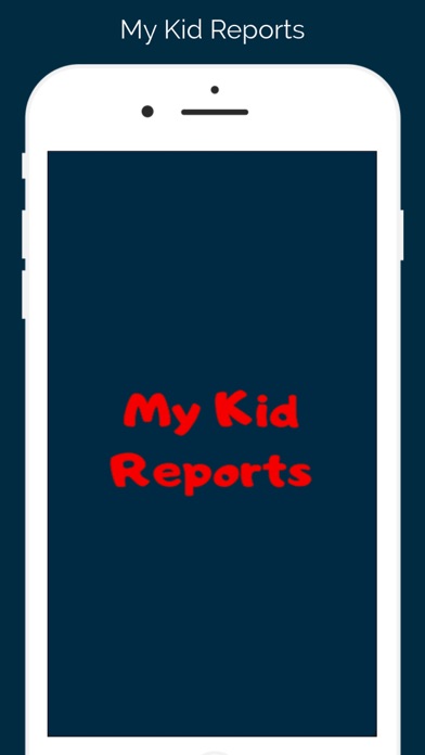 How to cancel & delete My Kid Reports from iphone & ipad 1