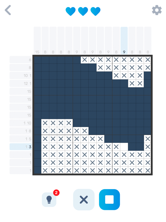 Nonogram Logic на iPad