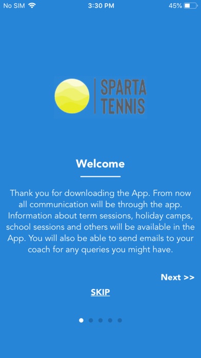 Sparta Tennis screenshot 2