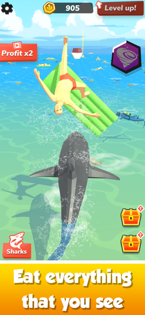 Idle Shark Earth - Mega Tycoon