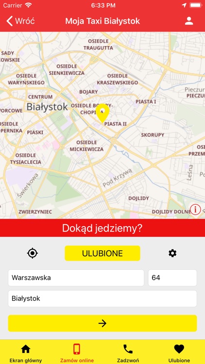 Moja Taxi Białystok screenshot-3