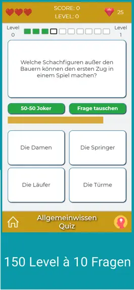 Game screenshot Allgemeinwissen Quiz App apk