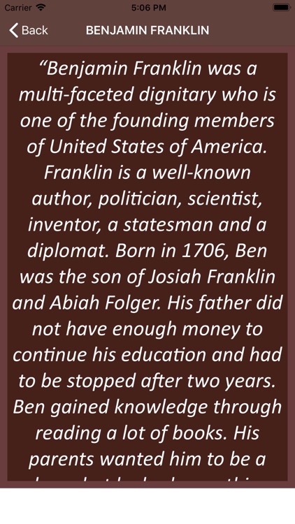 Wisdom of Benjamin Franklin screenshot-3