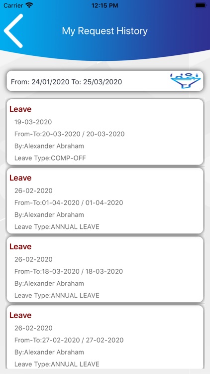 Employee Self Service(Wits) screenshot-5