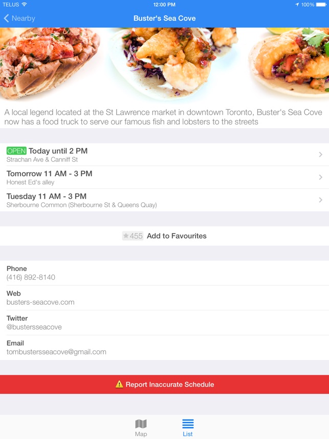 Street Food Toronto On The App Store