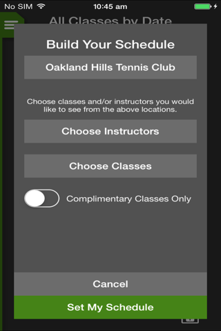 Oakland Hills Tennis Club screenshot 3