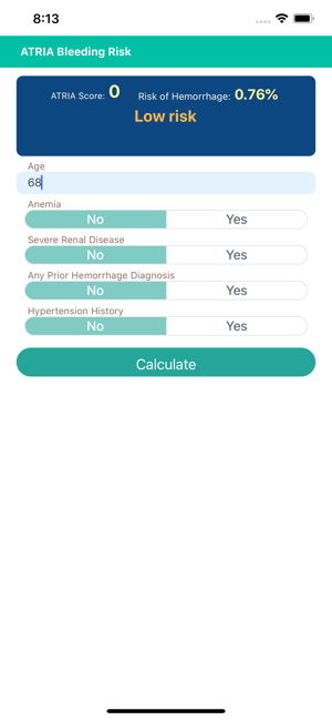 ATRIA Bleeding Risk(圖1)-速報App