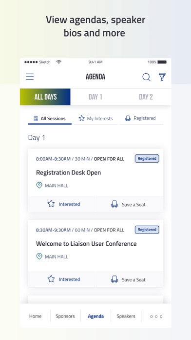 Liaison User Conference screenshot 2