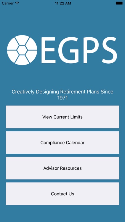 EGPS Annual Retirement Limits