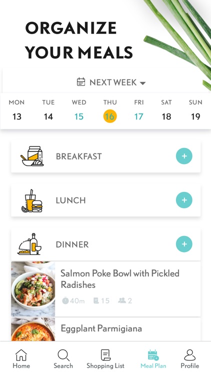 SideChef: Recipes + Meal Plans