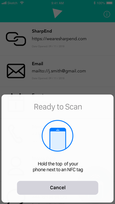 NFC Scanner by SharpEnd screenshot 2
