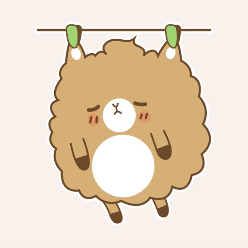 Chubby Sheep Animated Stickers