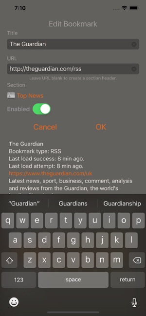 Speak News - RSS news reader(圖8)-速報App