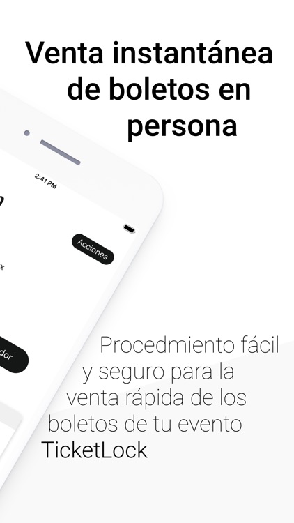 TicketLock Vendedor