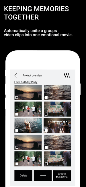 Wedeo Movie Creator for groups(圖4)-速報App