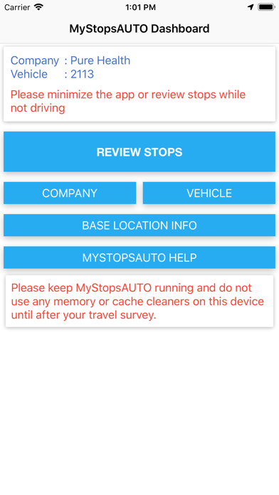 MyStopsAUTO screenshot 3