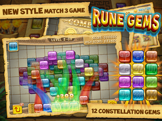 Rune Gems - Deluxe для iPad