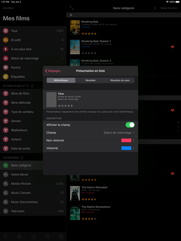 MovieBuddy Pro: Mes films MovieBuddy Pro: Mes films