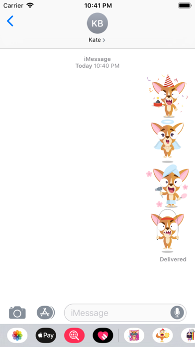 Chihuahua Smiley Stickers screenshot 2