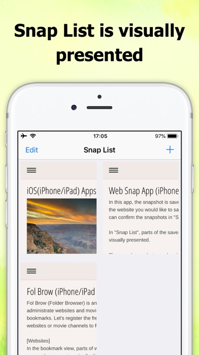 How to cancel & delete Web Snap App from iphone & ipad 3