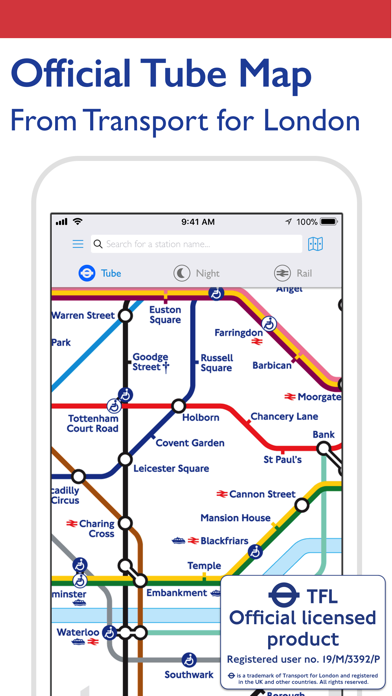 Tube Map Pro London Underground Screenshot 1
