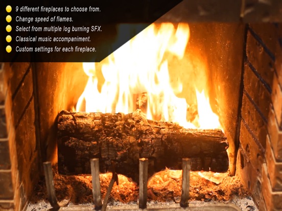 Virtual Fireplace HD screenshot 5