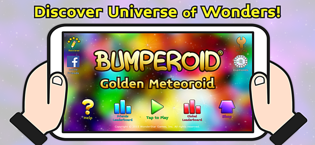 ‎Bumperoid: Golden Meteoroid Screenshot