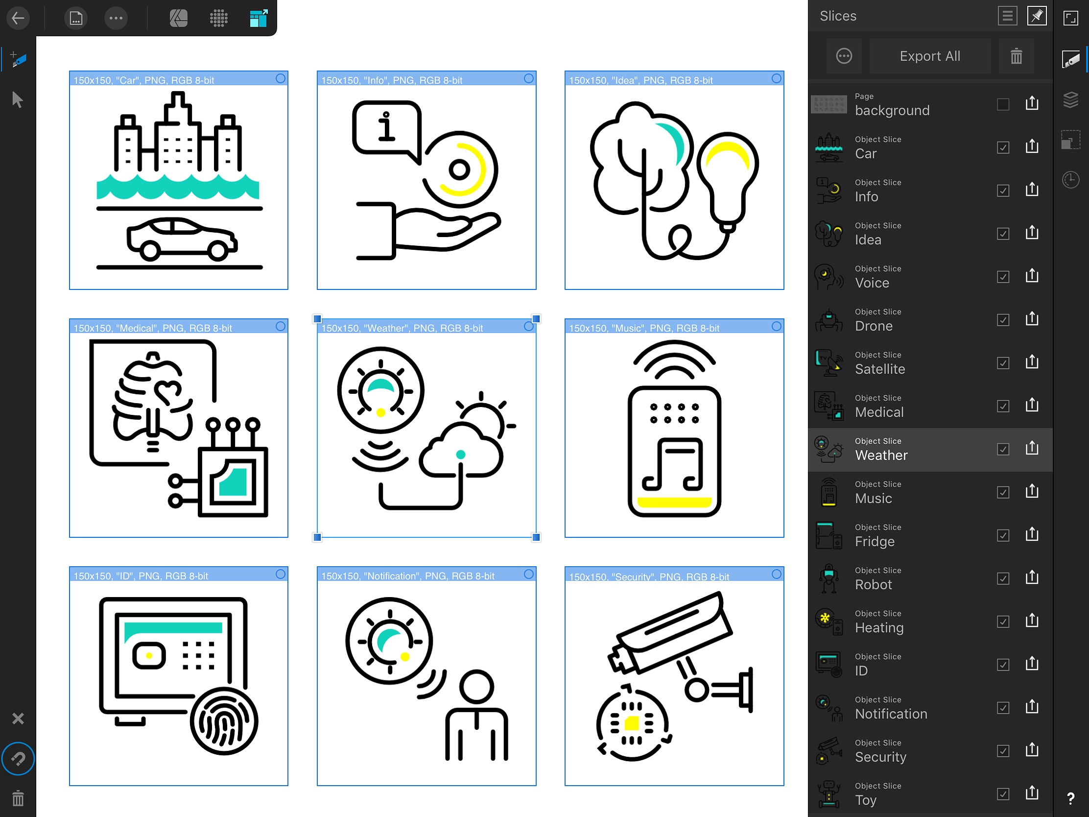 Screenshot do app Affinity Designer