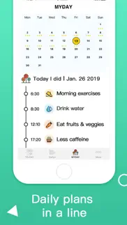 daily planner- habit tracker iphone screenshot 4