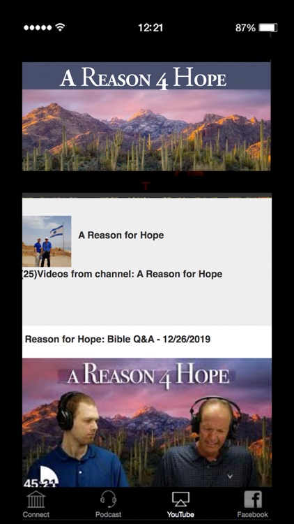 A Reason for Hope