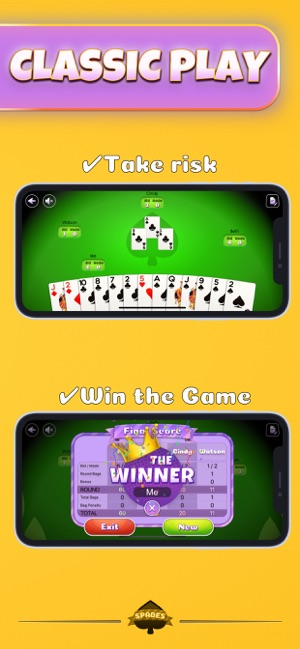 Spades Offline - Pro Card Game(圖5)-速報App