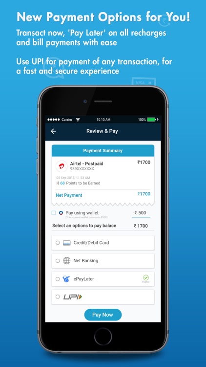 Oxigen wallet-Recharge, Money screenshot-3