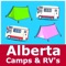 Find Campgrounds & Rv parks near your current or any location with in the Alberta province (Canada)