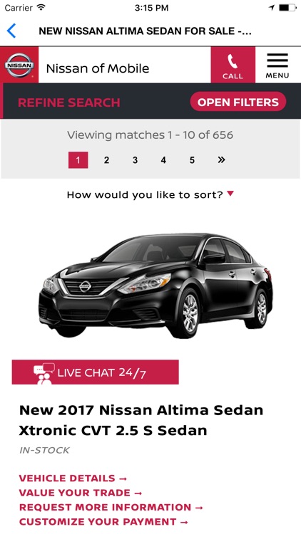 Nissan of Mobile screenshot-3