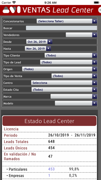 LeadCenter screenshot 2