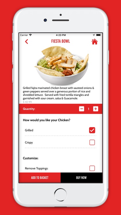 Friendly's Ordering