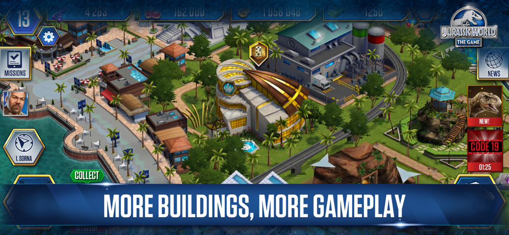 Jurassic World The Game Overview Apple App Store Us - codes for dinosaurzoo collect build roblox