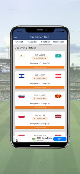 Game screenshot Prediction Hub - Live Score mod apk