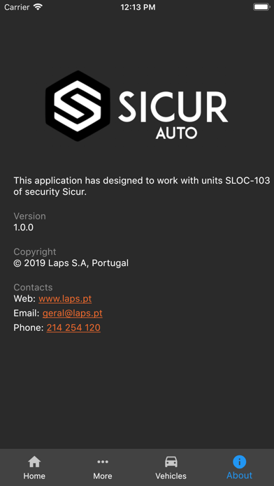 Sicur Tracking SMS screenshot 4