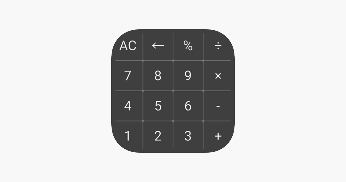 ‎Simple calculator big buttons su App Store