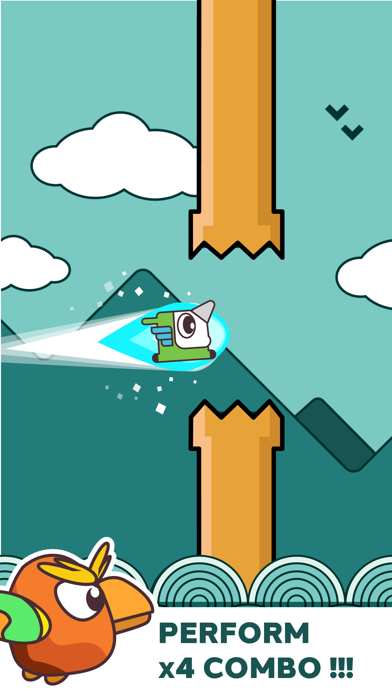 Tap To Dash Bird - Do Not Flap screenshot 2