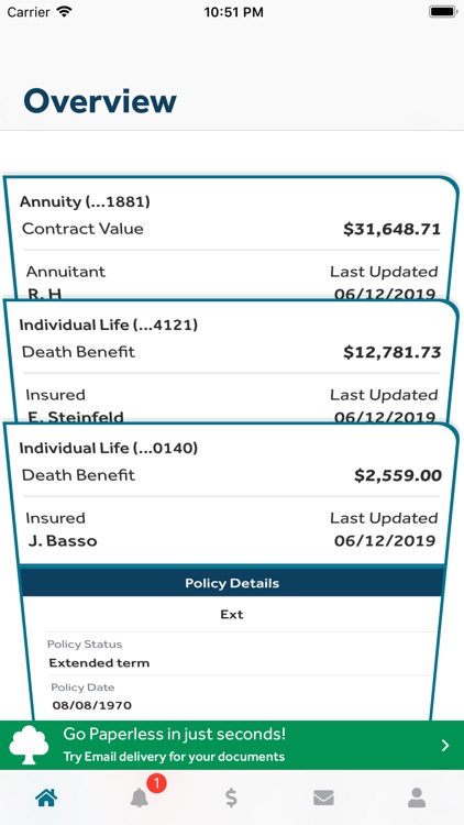 GUARDIAN® Accounts & Policies