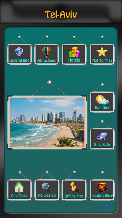 TelAviv Offline Map Guide