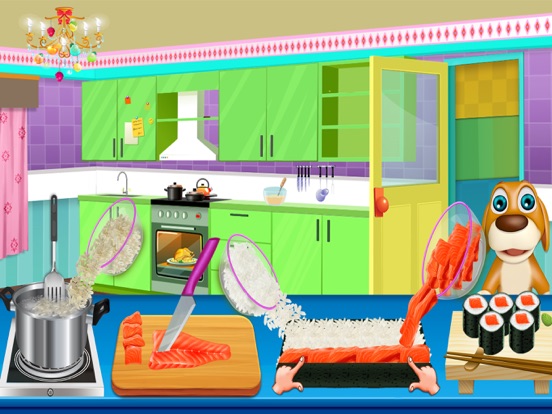 Cute Pets Kitchen Cooking screenshot 3