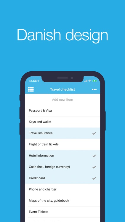 Checklist app (Packing List) screenshot-0