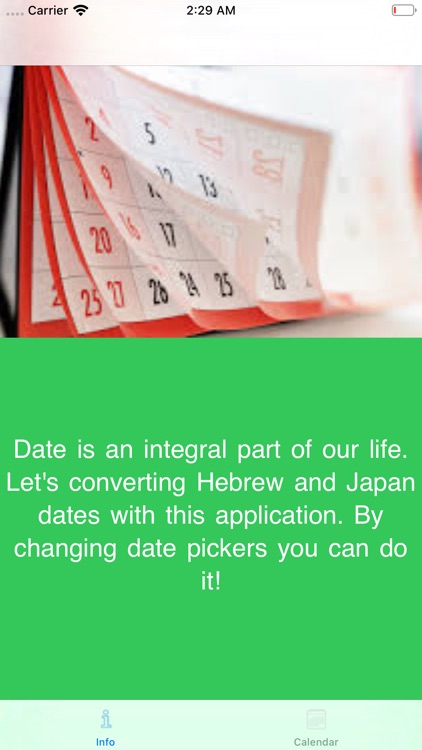 Hebrew and Japan calendar