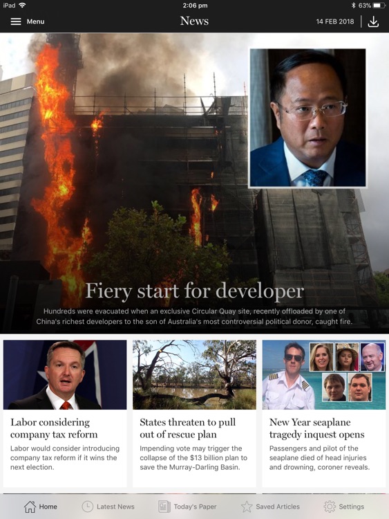 The Smh For Ipad By Fairfax Digital Australia New Zealand Pty Limited